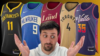 Ranking EVERY NBA City Edition Jersey 20232024 [upl. by Sane]