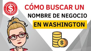 Cómo Buscar un Nombre de Negocio en Washington [upl. by Tiffi257]