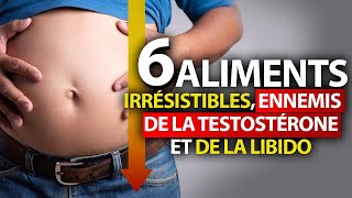 6 aliments qui détruisent la testostérone  3 Gestes qui régénèrent la testostérone et la libido [upl. by Cowen441]