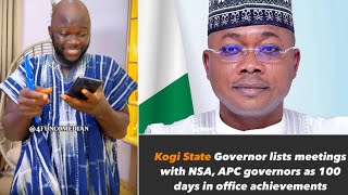 You won’t believe what Kogi state governor listed as his achievement for100 days in office [upl. by Neirol]