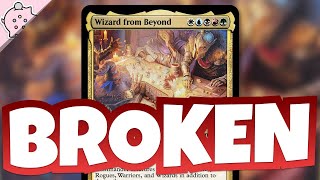 Broken  Wizard from Beyond  Newest Most Exclusive Overpowered Commander  EDH  Commander  MTG [upl. by Attenreb]