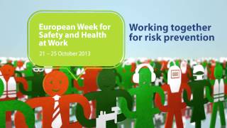 2013 European Week for Safety and Health at Work  teaser video [upl. by Kwabena]