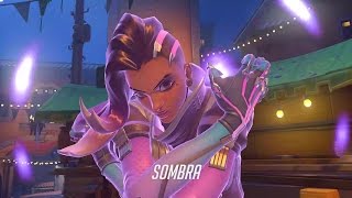 Overwatch Every Sombra Ability [upl. by Gonzales]