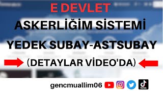 E Devlet ASKERLİĞİM Sistemi Nedir Yoklama başvurusu nasıl yapılır Celp dönemleri TÜM DETAYLAR [upl. by Ivon]