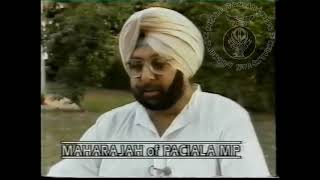 Captain Amarinder Singh Interview November 1984 [upl. by Enniroc]