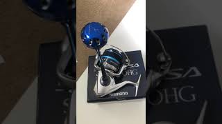 2020 Shimano Saragosa SWA 6000 with Gomexus Power Handle [upl. by Efi]