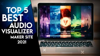 TOP 5 Best Free Audio Visualizer Maker Site For PC And Mobile 2023  No watermark [upl. by Cerveny]