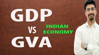 GDP vs GVA  Difference between them  💥JOIN INDIAN ECONOMY FULL COURSE💥 [upl. by Tisbee576]