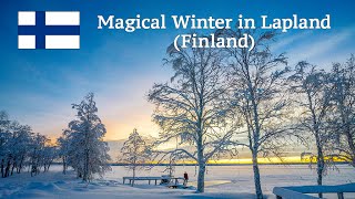 Magical Winter in Lapland Finland [upl. by Leicam]