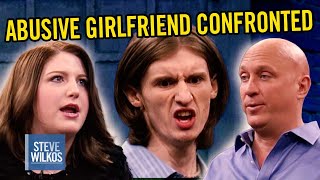 WAYBACK WILKOS ABUSIVE GIRLFRIEND CONFRONTED  Steve Wilkos [upl. by Theobald]