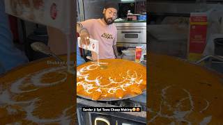 Sardar ji Spl Tawa Chaap Making😳🥵 Indian Street Food [upl. by Sibley]