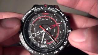 Timex Intelligent Quartz  Tide Temperature Compass Watch Review [upl. by Hillyer627]