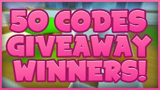 50 CODES GIVEAWAY WINNERS  Shell Shockers [upl. by Carmine]