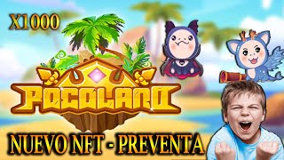 NUEVO JUEGO NFT 😵 POCOLAND  PREVENTA GRAN OPORTUNIDAD🔥🚀 [upl. by Cyndia234]