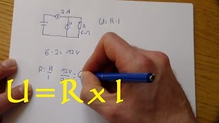 Das Ohmsche Gesetz anwenden  URI Widerstand Spannung und Stromstärke berechnen [upl. by Inalej]