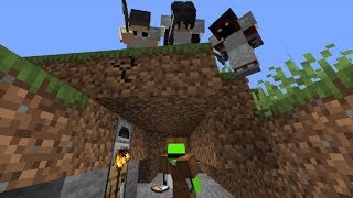 Minecraft Speedrunner VS 3 Hunters [upl. by Ydiarf]