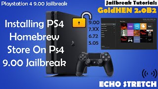 Installing PS4 Homebrew Store On Ps4 Jailbreak 900 And Lower [upl. by Aerdnak]