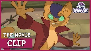 The Mane 6 Meets Capper In Klugetown  My Little Pony The Movie Full HD [upl. by Parent103]