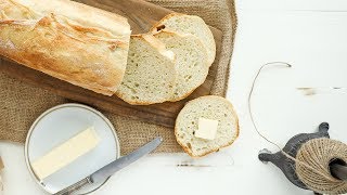 Homemade White Bread  The Inspired Home [upl. by Atnohs]