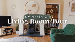 Living Room Tour 🌿 Cherry Wallis [upl. by Urbani124]