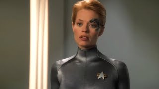 Seven of Nine best moments  Season 4  Star Trek Voyager [upl. by Ariahs]