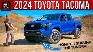 The 2024 Toyota Tacoma TRD Is A Multifaceted Sport Truck With Baby Tundra Vibes [upl. by O'Connell]