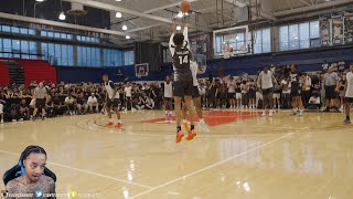 Reacting To CHOPPA WENT FOR 40 POINTS AGAINST THIS AAU TEAM WITH TOP D1 RECRUITS [upl. by Schreibe]