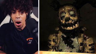 Horror Fan Reacts To ALL Five Nights At Freddys Interviews [upl. by Anerbas]