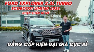 Ford Explorer 23L Turbo ecoboost Limited 2023 nhập khẩu từ Mỹ đẳng cấp hiện đại giá cực rẻ tại TGXH [upl. by Sasnak]