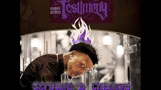 August Alsina Kissing On My Tattoos Screwed amp Chopped [upl. by Karlan]