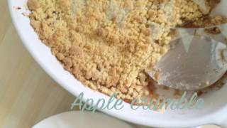 Apple Crumble RecipeHomemade Apple Crumble By Yasmin Cooking [upl. by Brigg]