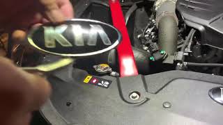 Kia Stinger emblem post removal [upl. by Della]