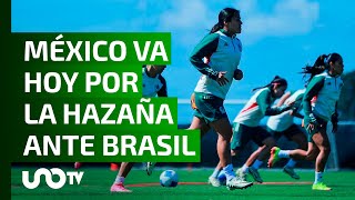 México y Brasil buscan su pase a la final de la Copa de Oro W [upl. by Dew]