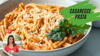 Casarecce Pasta with Creamy Tomato Sauce [upl. by Auj]