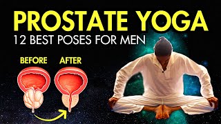 12 Yoga Poses for Prostate Problems  Prostate Exercise for Men prostateproblems [upl. by Encratis]