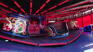 The Waltzer Ride At Funland Weston Super Mare 2 June 2018 [upl. by Droc]