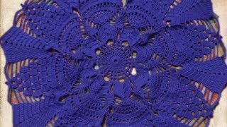 New Crochet Thalposh tutorial Vedio Very beautiful design part 11creativeworldthalposhdesign 🧶🧶🙏🙏 [upl. by Buseck]