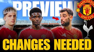 UTDs Biggest GAME Rashford amp Garnacho to START Man Utd vs Spurs PREVIEW [upl. by Coady]