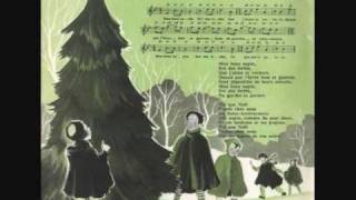 Mon beau sapin  Les Quatre Barbus  1958  O Tannenbaum Song French [upl. by Fernyak823]