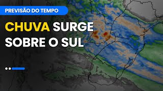 Previsão 12092024  Chuva começa se espalhar mais sobre o Sul [upl. by Llecram]