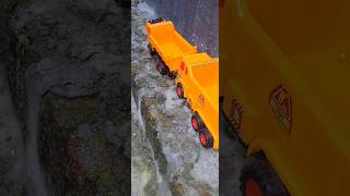 Scenes of toy cars trucks and buses falling over toycar carwars bigauto [upl. by Ettennyl974]