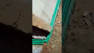 PPR pipe fitting plumbing work shortfeed ppr bathroom [upl. by Iron408]