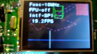 Simple graphics engine on STM32F429 STM32F4 [upl. by Oihsoy]