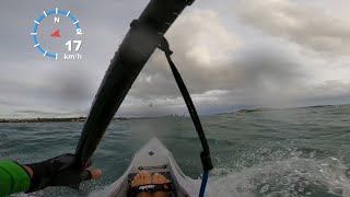 Surfski downwind  Epic V7 [upl. by Matthaeus]