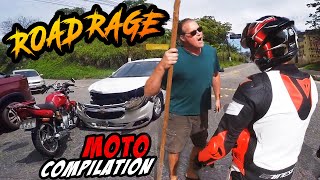 Stupid Angry People VS Bikers  Motorcycle Road Rage Compilation 2024 [upl. by Borgeson396]