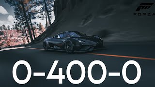 Koenigsegg Regera 04000 kmh  FH5 [upl. by Nera]