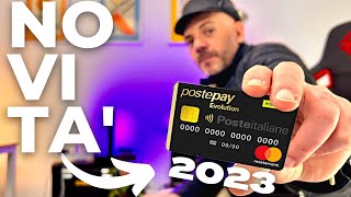 POSTEPAY EVOLUTION 2023 Tutte Le Novità della carta ricaricabile con iban di Poste italiane [upl. by Notyep]