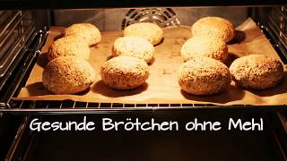 Schnell und einfach Brötchen ohne Mehl backen [upl. by Gokey]