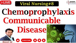 Communicable Diseases Chemoprophylaxis II Drugs II Viral Nursing8 viralnursingbinodsir [upl. by Madella688]