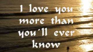 I Love you more than youll ever know [upl. by Carrew]